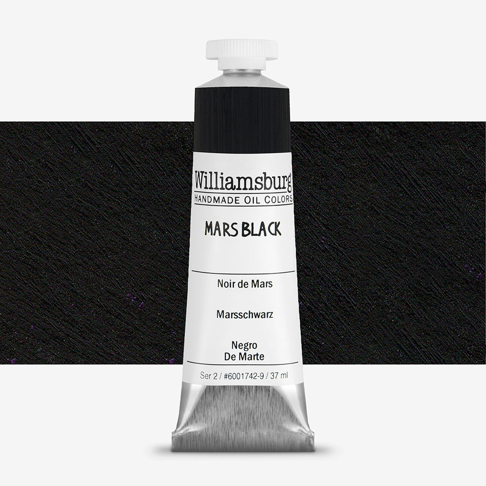 Williamsburg Oil Paint Mars Black