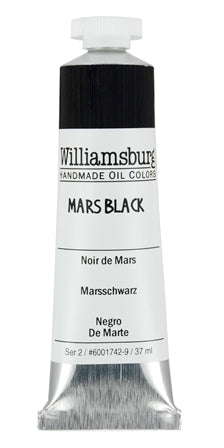 Williamsburg Oil Paint Mars Black 37ml