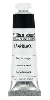 Williamsburg Oil Paint Lamp Black 37ml