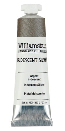 Williamsburg Oil Paint Iridescent Silver