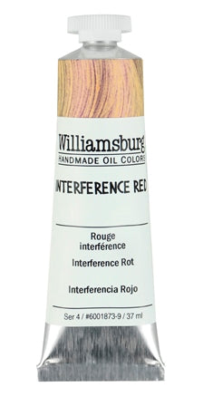 Williamsburg Oil Paint Interference Red 37ml