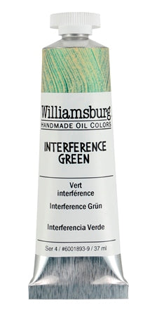 Williamsburg Oil Paint Interference Green 37ml