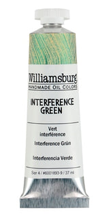 Williamsburg Oil Paint Interference Green 37ml