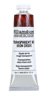 Williamsburg Oil Paint Transparent Red Iron Oxide 37ml
