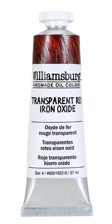 Williamsburg Oil Paint Transparent Red Iron Oxide 37ml