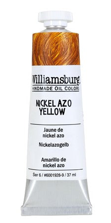 Williamsburg Oil Paint Nickel Azo Yellow 37ml