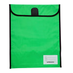 Warwick Homework Bag Fluoro Lime A3+