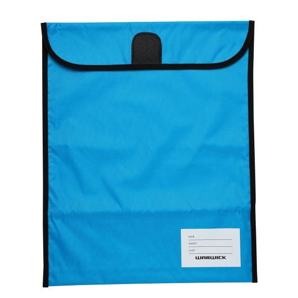 Warwick Homework Bag Blue A3+