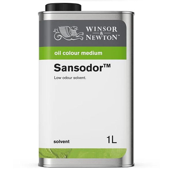 Winsor & Newton Oil Medium Sansodor Low Odour Solvent 1L