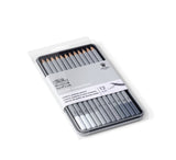 WINSOR & NEWTON STUDIO COLLECTION GRAPHITE PENCIL MEDIUM TIN SET 12
