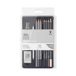 WINSOR & NEWTON STUDIO COLLECTION SKETCHING PENCIL TIN SET 10