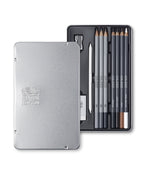 WINSOR & NEWTON STUDIO COLLECTION SKETCHING PENCIL TIN SET 10