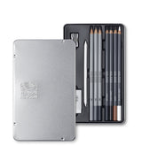 WINSOR & NEWTON STUDIO COLLECTION SKETCHING PENCIL TIN SET 10