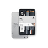 WINSOR & NEWTON STUDIO COLLECTION SKETCHING PENCIL TIN SET 10