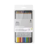 WINSOR & NEWTON STUDIO COLLECTION COLOURED PENCIL TIN SET 12