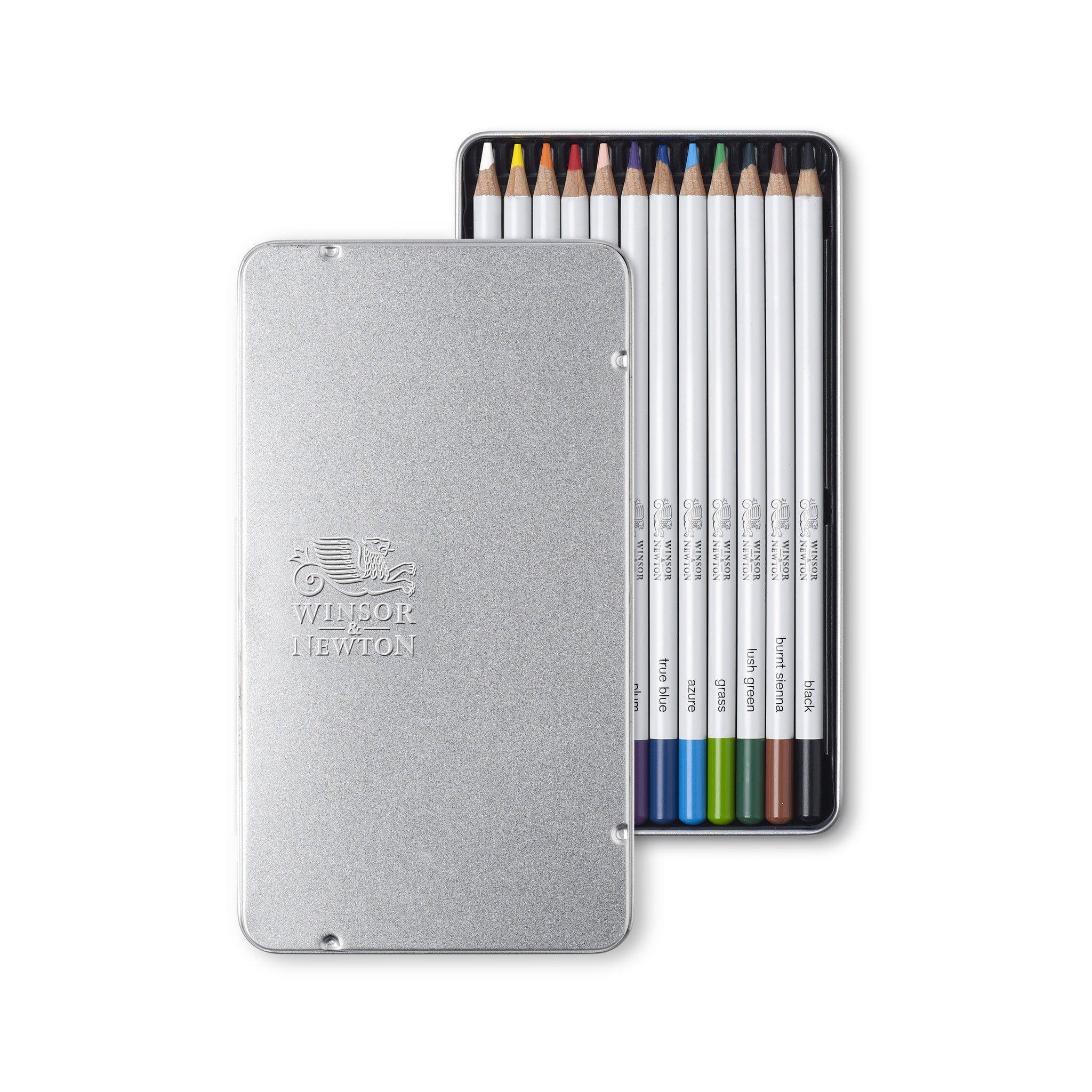 WINSOR & NEWTON STUDIO COLLECTION COLOURED PENCIL TIN SET 12