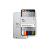 WINSOR & NEWTON STUDIO COLLECTION COLOURED PENCIL TIN SET 12