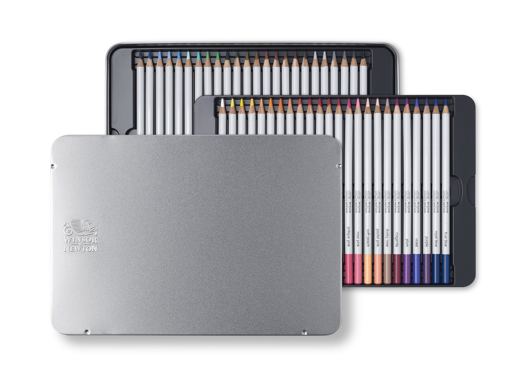 WINSOR & NEWTON STUDIO COLLECTION COLOURED PENCIL TIN SET 48