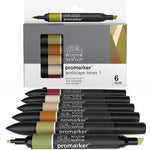 Winsor & Newton Promarker Landscape Tones Set 6 SET