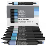 Winsor & Newton Promarker Skyscape Tones Set 6