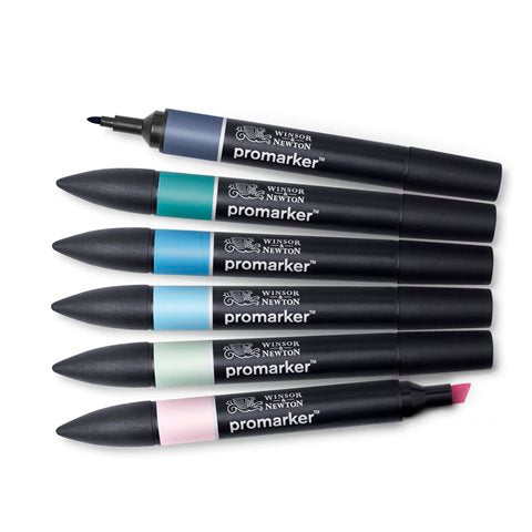 Winsor & Newton Promarker Skyscape Tones Set 6