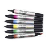 WINSOR & NEWTON PROMARKER WATERCOLOUR FLORAL TONES SET 6