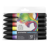 WINSOR & NEWTON PROMARKER WATERCOLOUR BASIC TONES SET 12