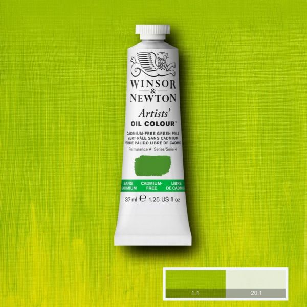 Winsor & Newton Artists Oil Paint Cadmium Free Green Pale S4 37ml