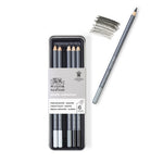 WINSOR & NEWTON STUDIO COLLECTION CHARCOAL PENCIL TIN SET 6