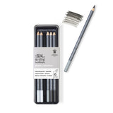 WINSOR & NEWTON STUDIO COLLECTION CHARCOAL PENCIL TIN SET 6