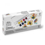 Winsor & Newton Cotman Watercolour Paint Floral Pocket 1/2 Pan Set 9 SET