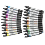 WINSOR & NEWTON PROMARKER WATERCOLOUR BASIC COLLECTION WALLET SET 24