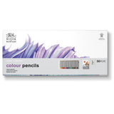WINSOR & NEWTON STUDIO COLLECTION COLOURED PENCIL SET 50 WITH PAD AND BRUSH