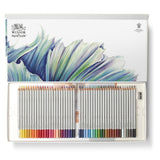 WINSOR & NEWTON STUDIO COLLECTION COLOURED PENCIL SET 50 WITH PAD AND BRUSH