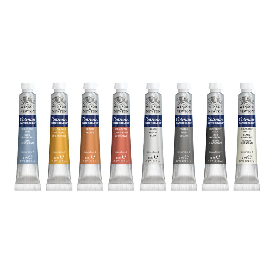 Winsor & Newton Cotman Watercolour Paint Iridescent Blue