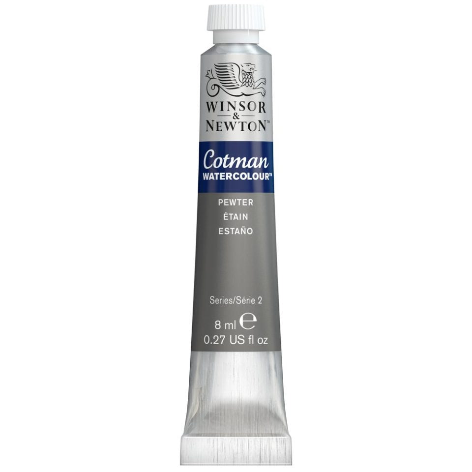 Winsor & Newton Cotman Watercolour Paint Pewter