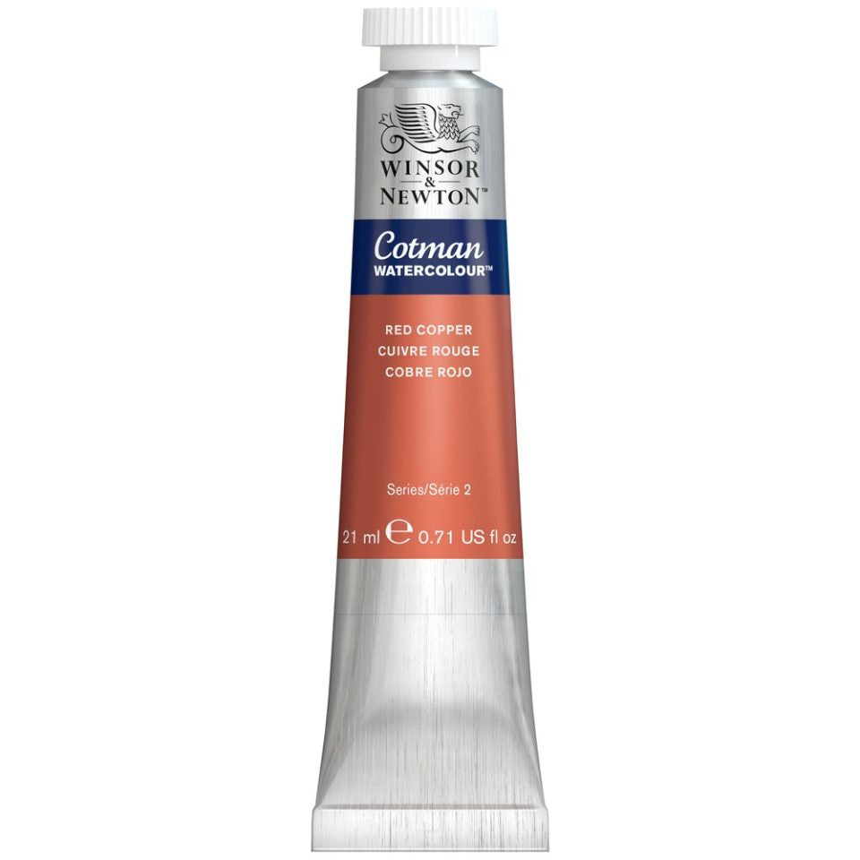 Winsor & Newton Cotman Watercolour Paint Red Copper