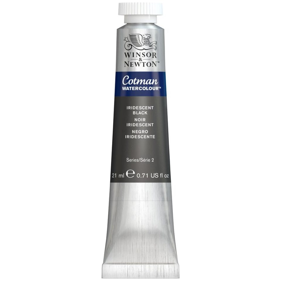 Winsor & Newton Cotman Watercolour Paint Iridescent Black