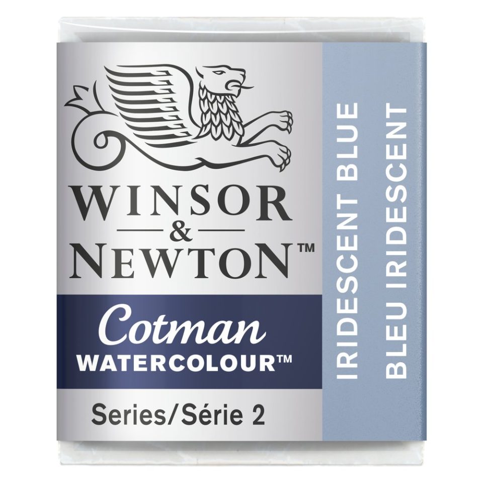 Winsor & Newton Cotman Watercolour Paint Iridescent Blue