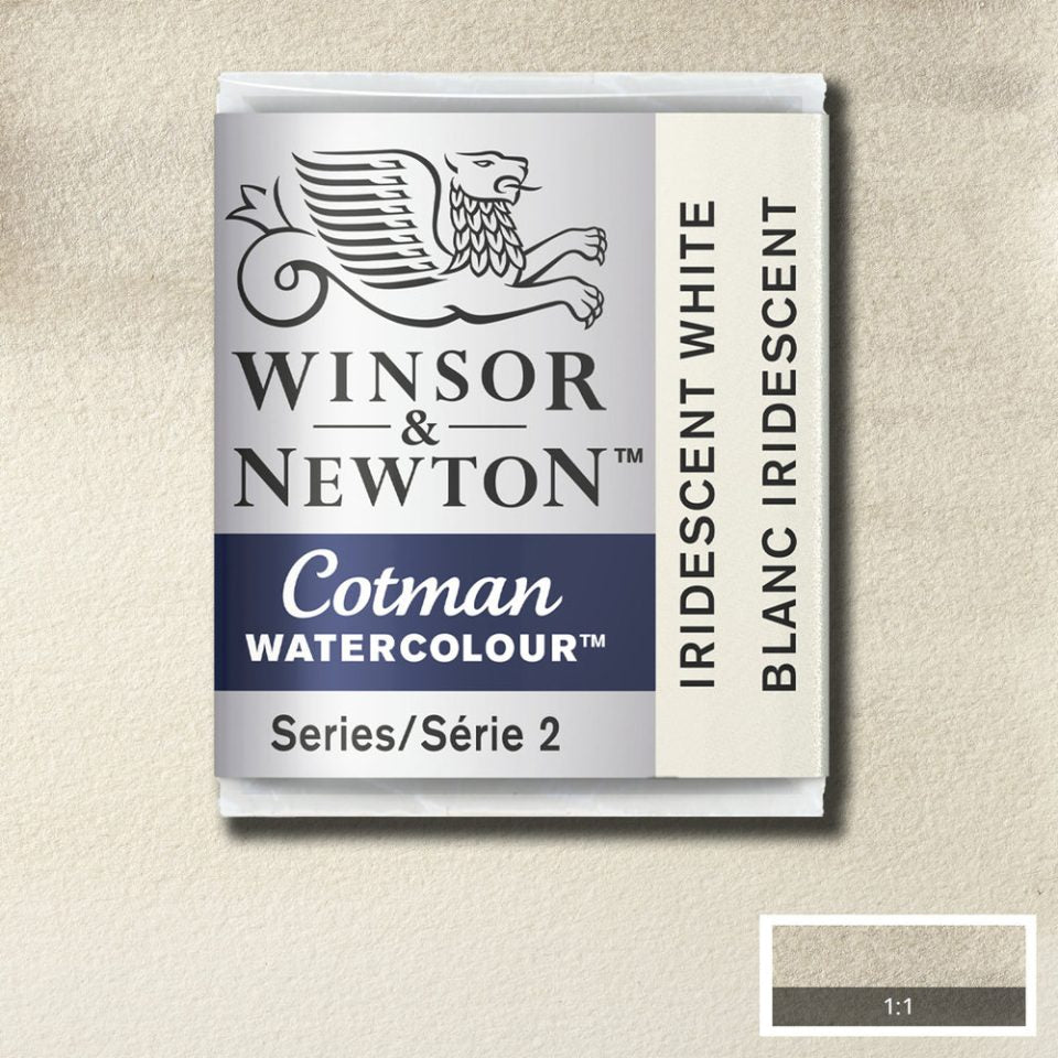 Winsor & Newton Cotman Watercolour Paint Iridescent White
