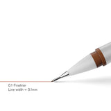 WINSOR & NEWTON PIGMENT FINELINER PEN SEPIA