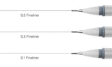 WINSOR & NEWTON PIGMENT FINELINER PEN COOL GREY SET 3