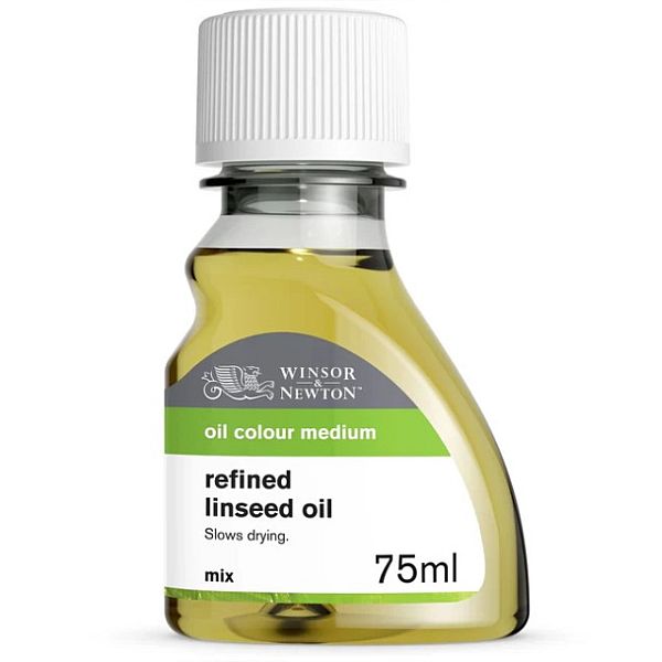 Winsor & Newton Oil Medium Refined Linseed Oil 75ml