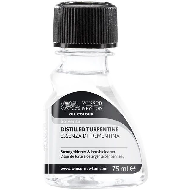Winsor & Newton Oil Medium English Distilled Turps 75ml
