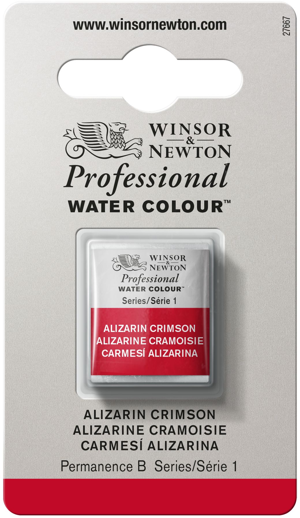 Winsor & Newton Professional Watercolour Paint S1 Alizarin Crimson
