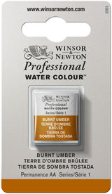 Winsor & Newton Professional Watercolour Paint S1 Burnt Umber