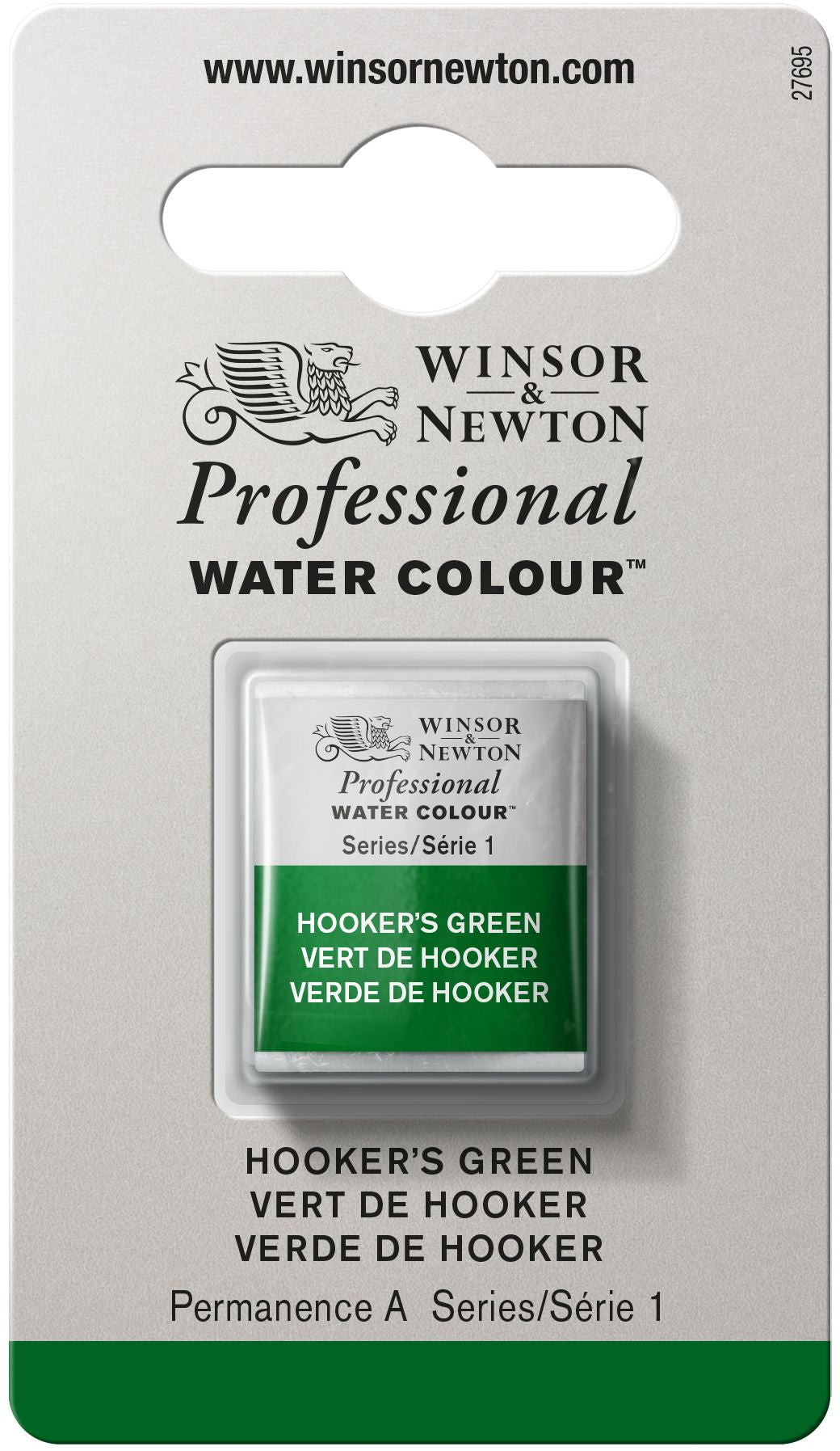 Winsor & Newton Professional Watercolour Paint S1 Hookers Green
