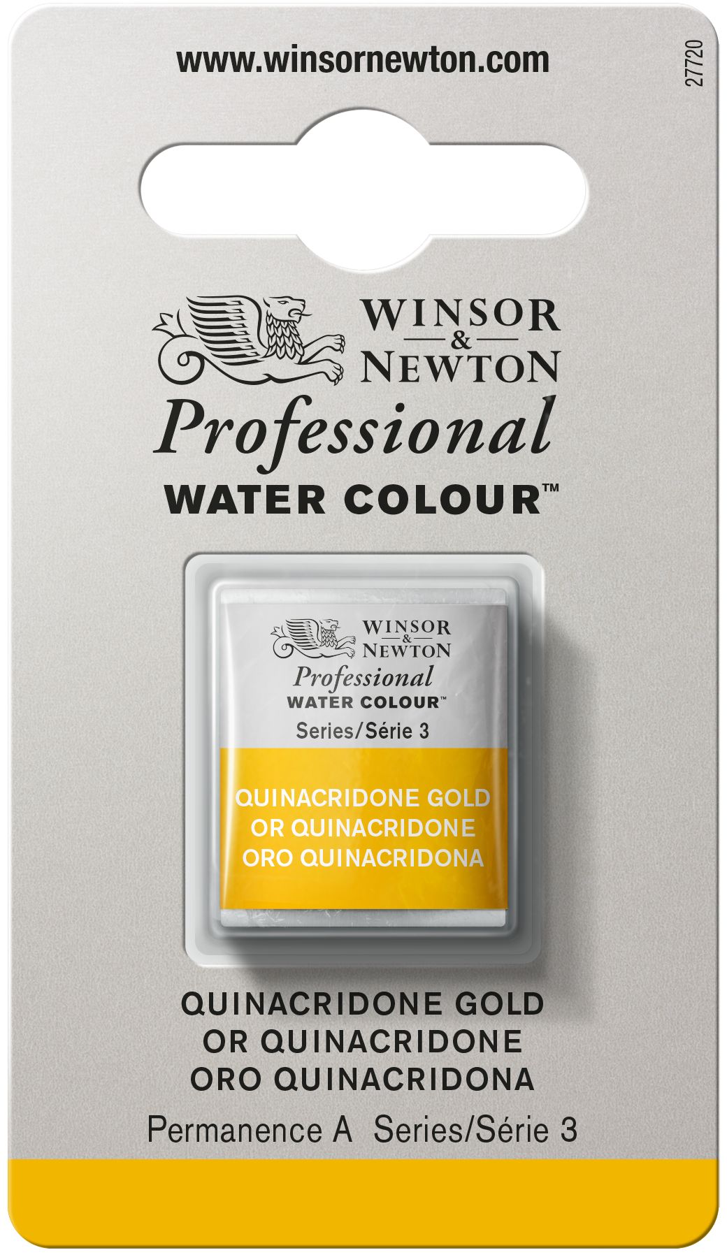 Winsor & Newton Professional Watercolour Paint S3 Quinacridone Gold