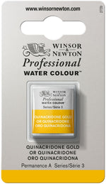 Winsor & Newton Professional Watercolour Paint S3 Quinacridone Gold