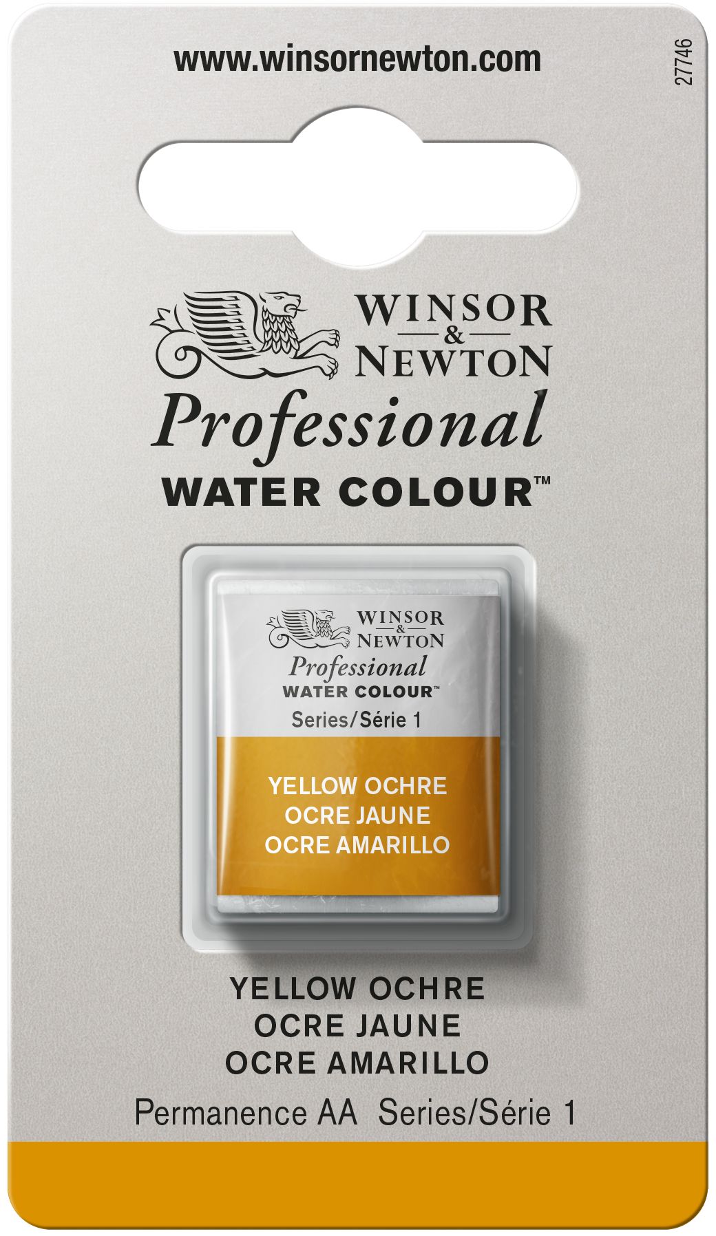 Winsor & Newton Professional Watercolour Paint S1 Yellow Ochre
